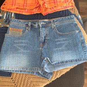 Jean shorts size juniors nine like new
